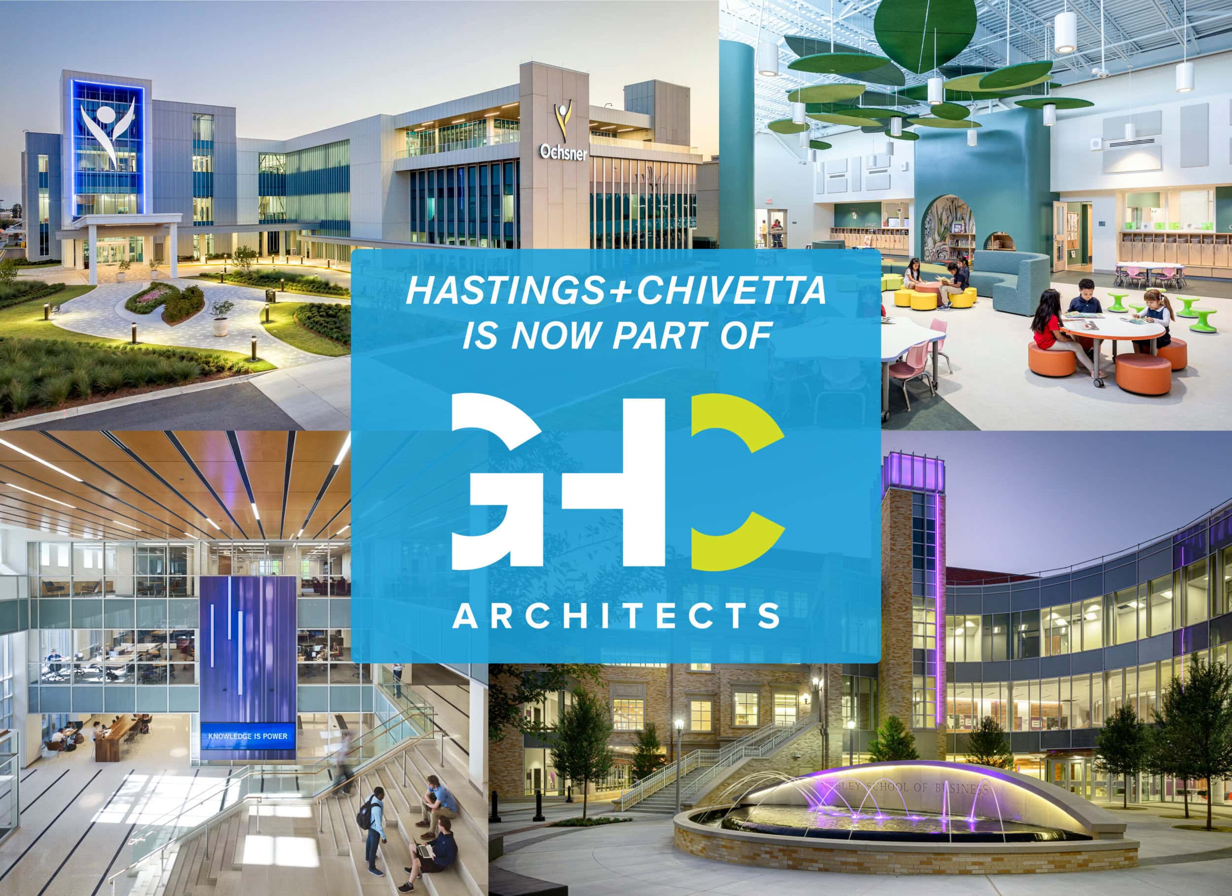 Hastings+Chivetta Announces Strategic Acquisition by Grace Hebert Curtis Architects